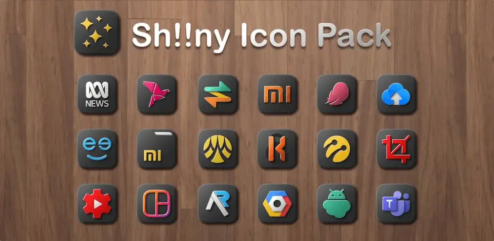 Shiiny Icon Pack