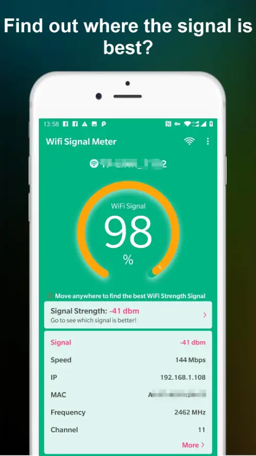 WiFi Signal Strength Meter MOD APK 4