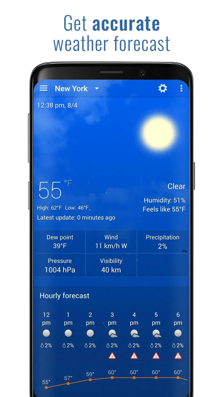3D Sense Clock & Weather MOD APK 3