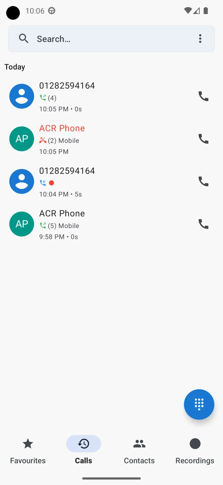 ACR Phone MOD APK 5