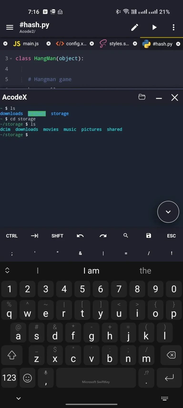 Acode Powerful Code Editor APK 4