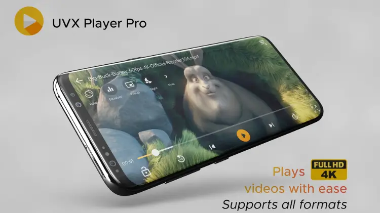 UVX Player Pro MOD APK 4