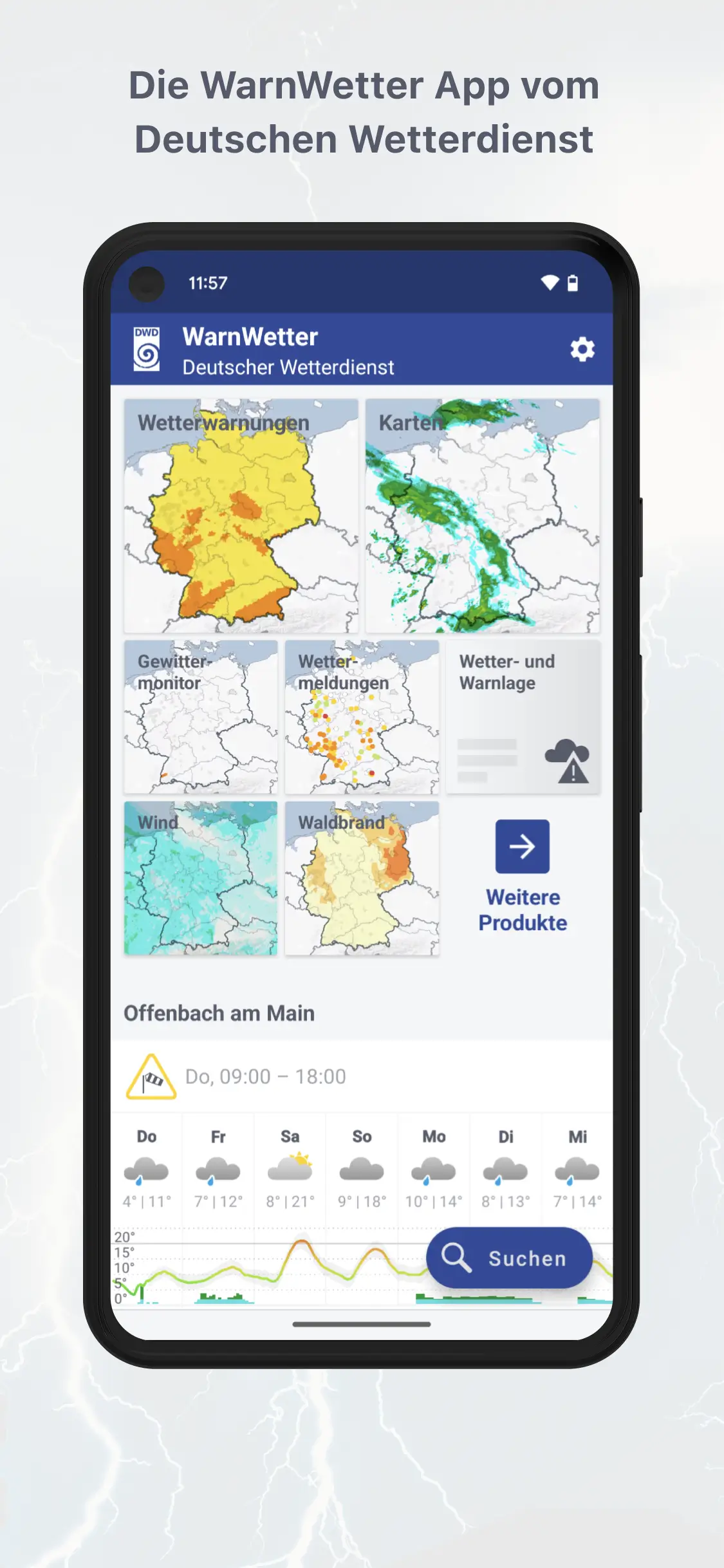 WarnWetter MOD APK 1