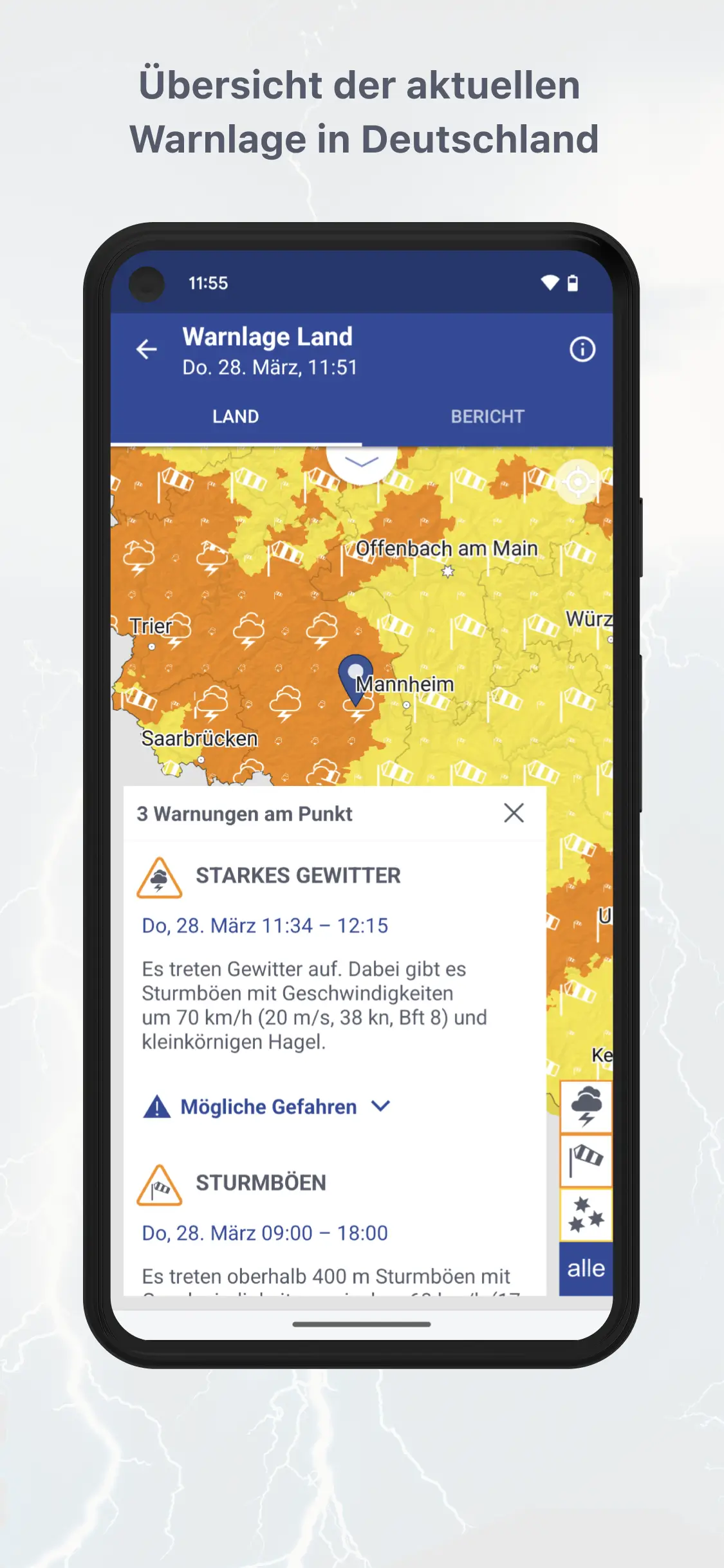 WarnWetter MOD APK 2