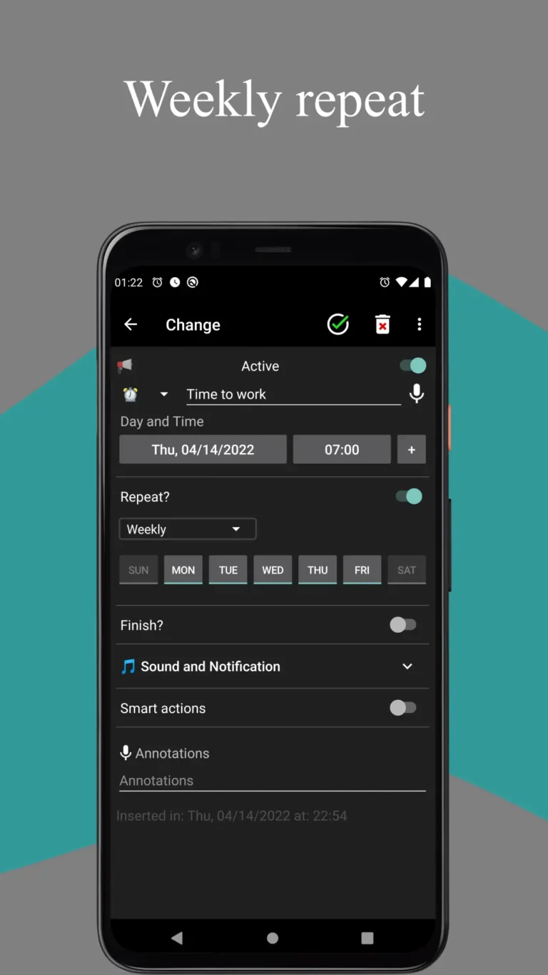 Alarm And Pill Reminder MOD APK 3