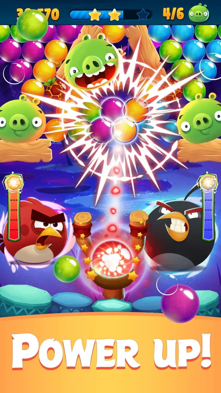 Angry Birds POP Bubble Shooter MOD APK 4