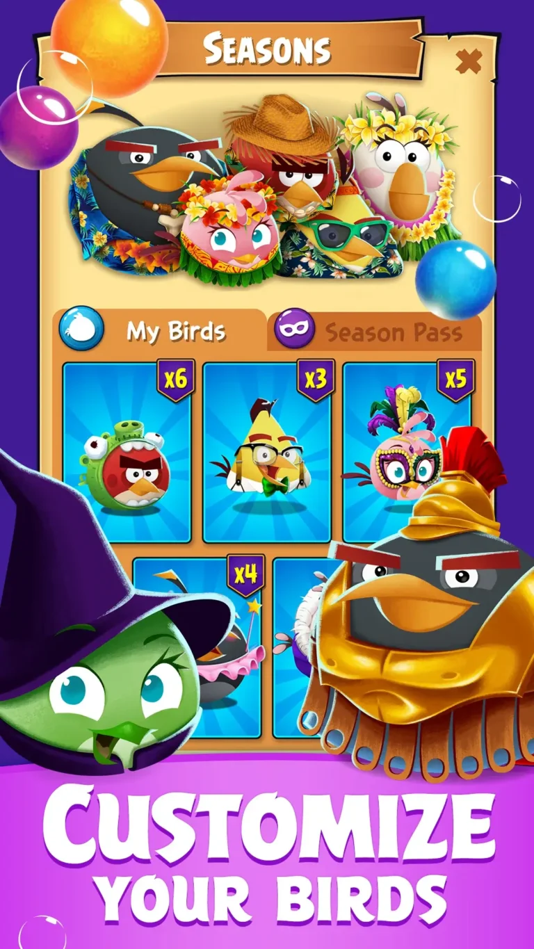 Angry Birds POP Bubble Shooter MOD APK 5