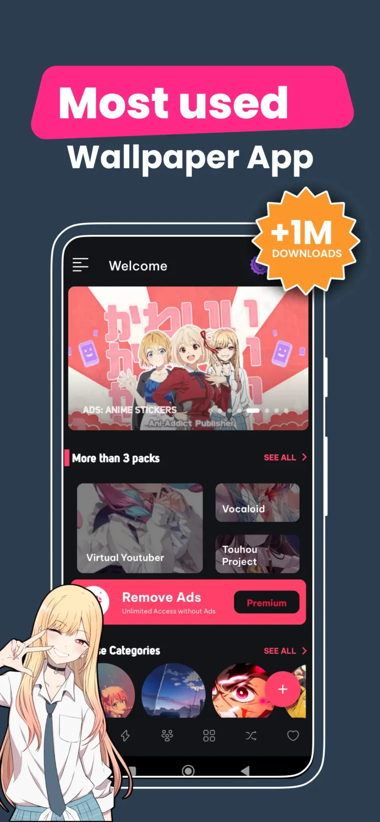Anime Live Wallpapers MOD APK 3