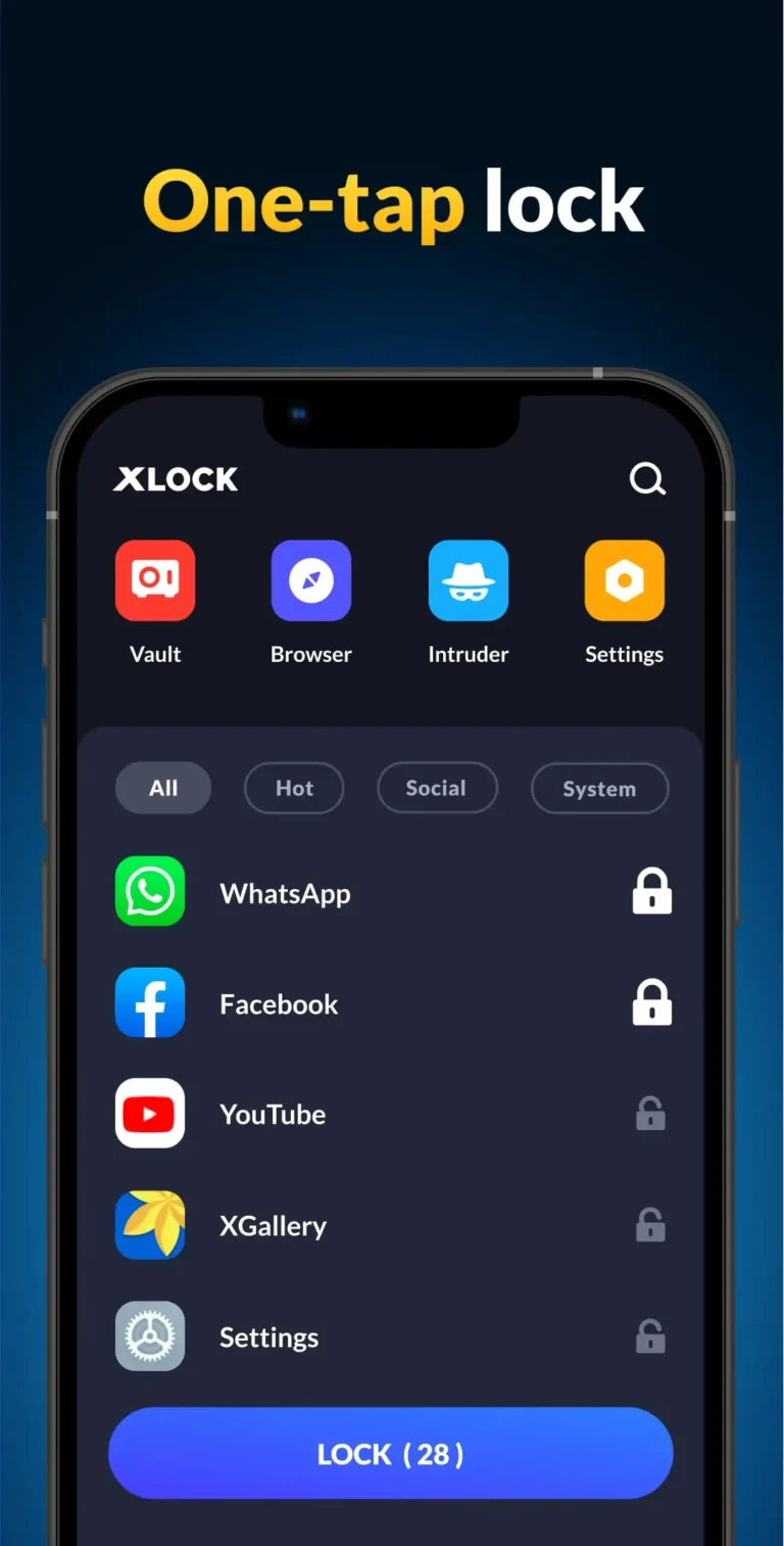 App Lock XLock MOD APK 4