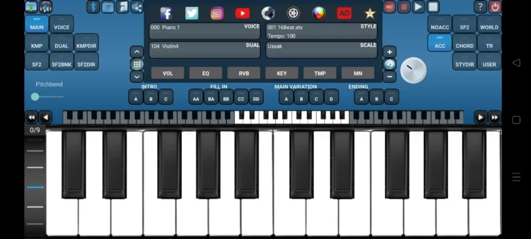 Arranger Keyboard MOD APK 1