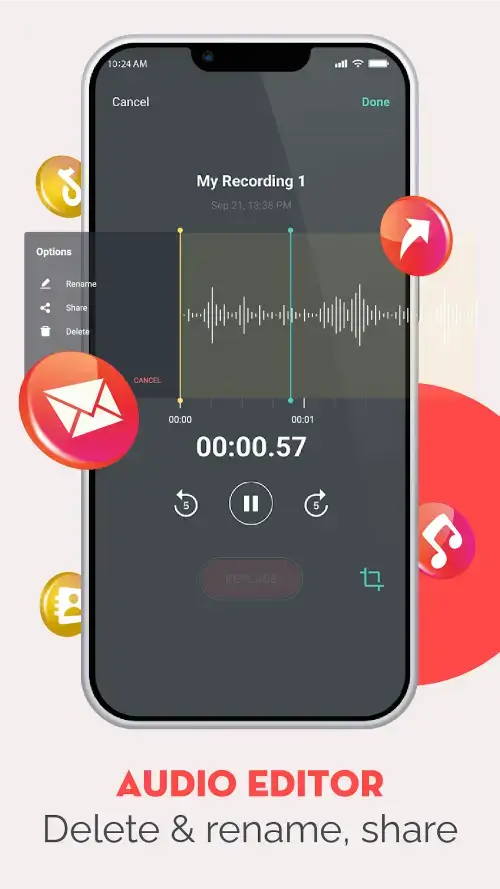 Audio Recorder MOD APK 4