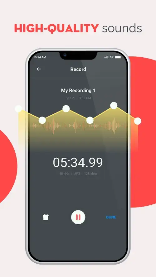 Audio Recorder MOD APK 5