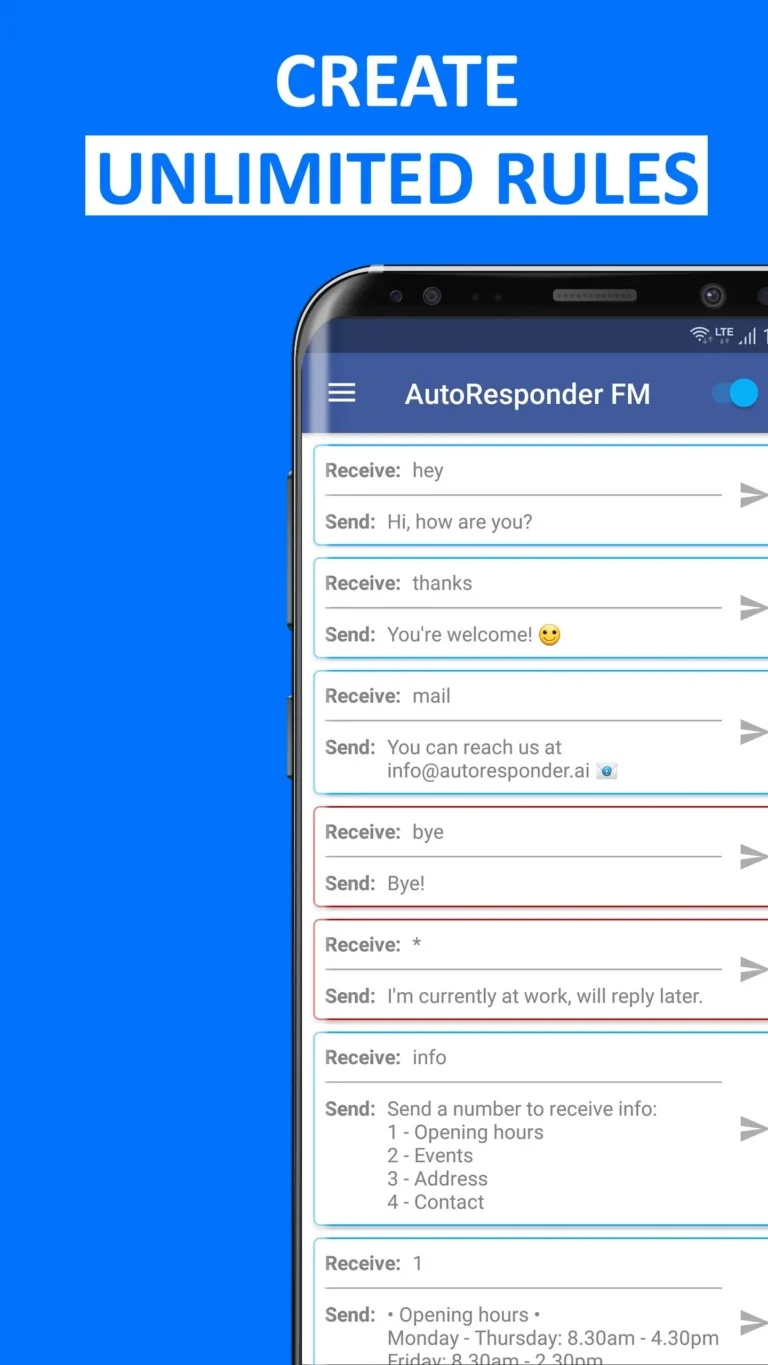 AutoResponder For FB Messenger MOD APK 3