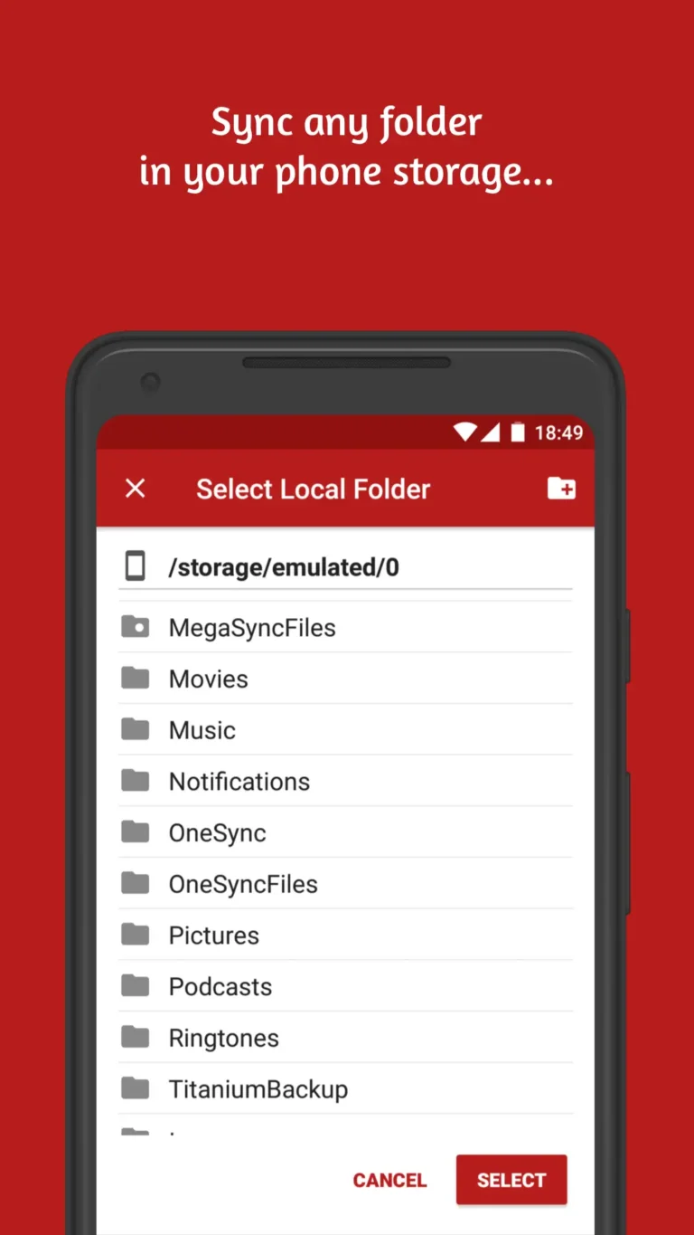 Autosync For MEGA MegaSync MOD APK 3