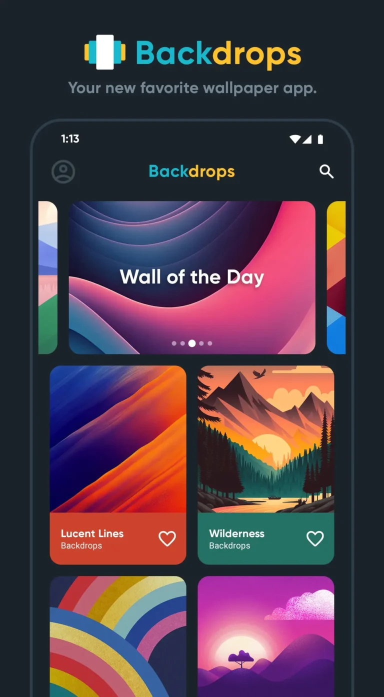 Backdrops Wallpapers MOD APK 1