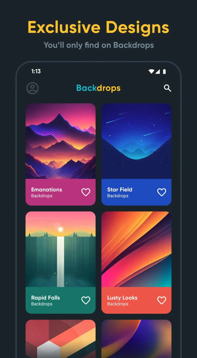 Backdrops Wallpapers MOD APK 2