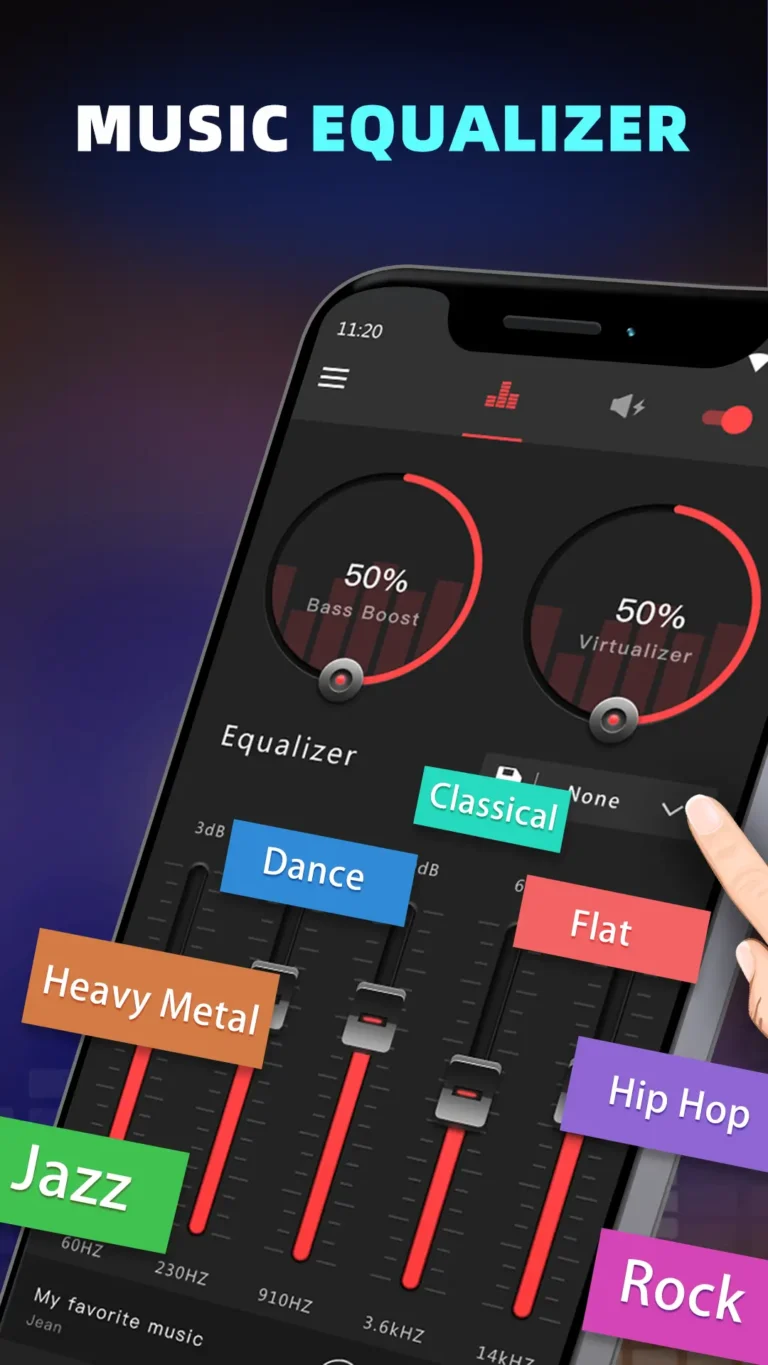 Bass Booster & Equalizer PRO MOD APK 3