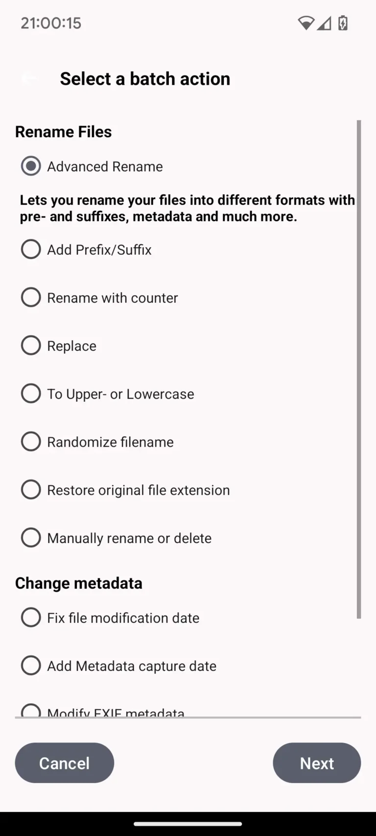 Batch Rename And Organize MOD APK 3
