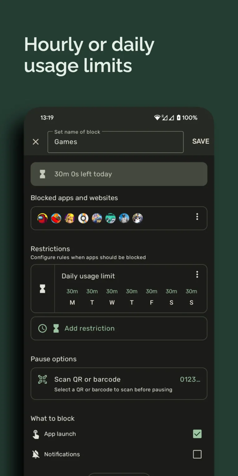 Block Apps MOD APK 5