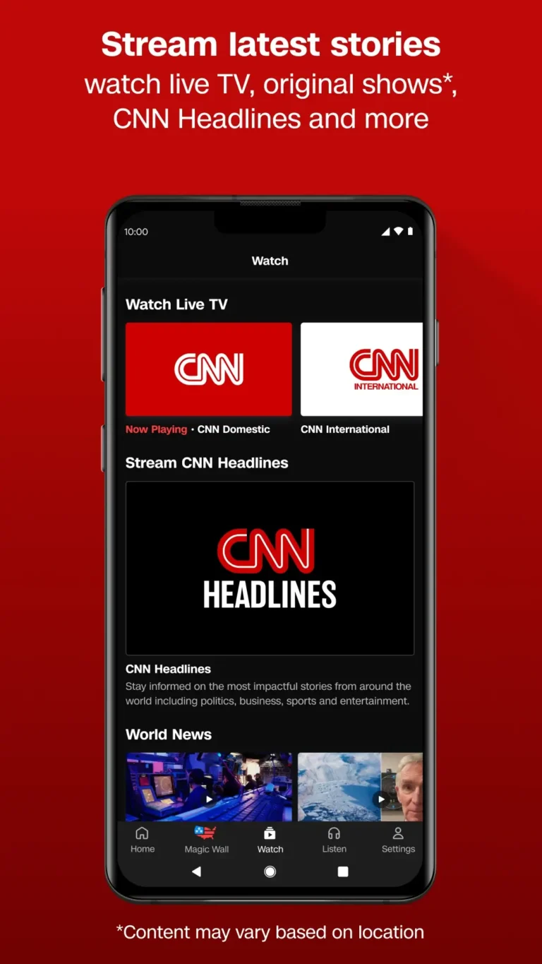 CNN News MOD APK 4