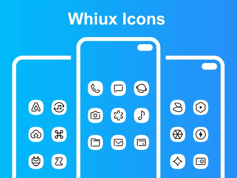 Delux White Icon Pack APK 1