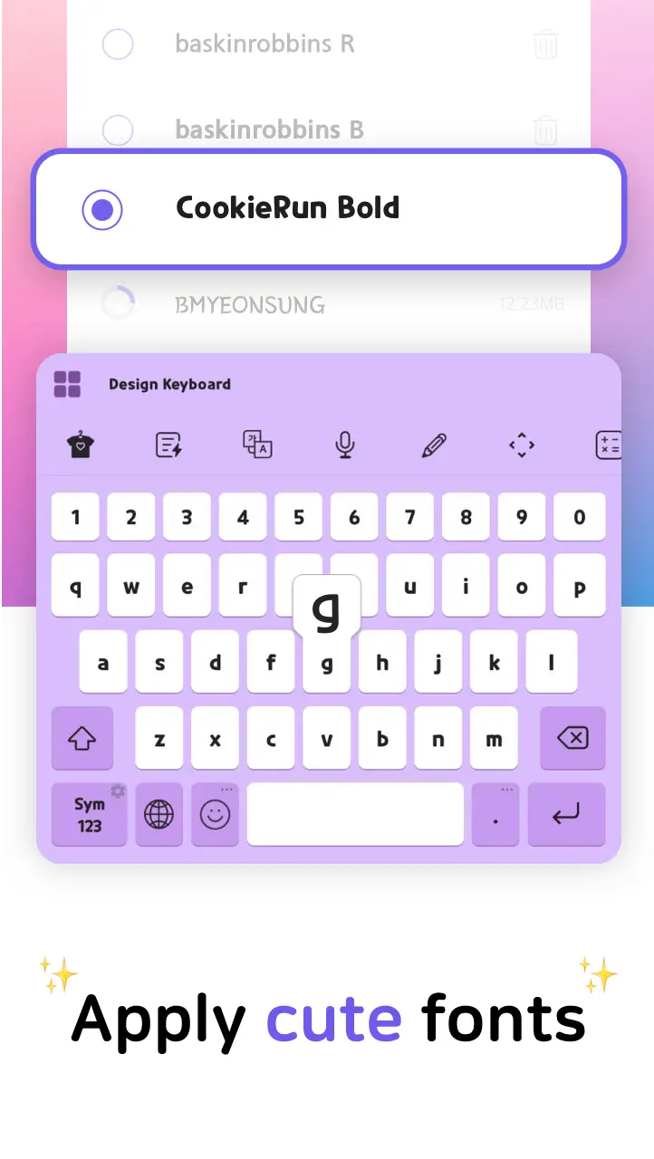 Design Keyboard MOD APK 3