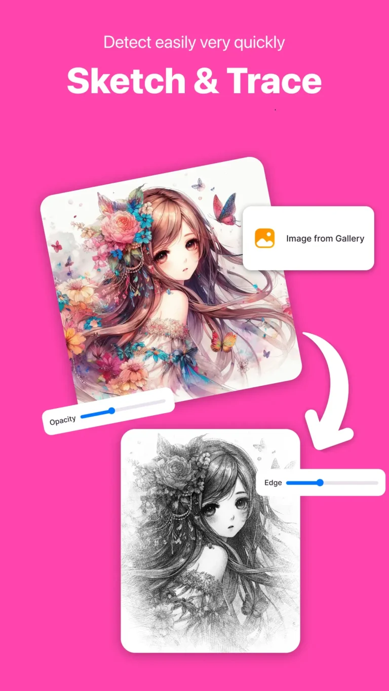 Draw Anime Sketch MOD APK 3