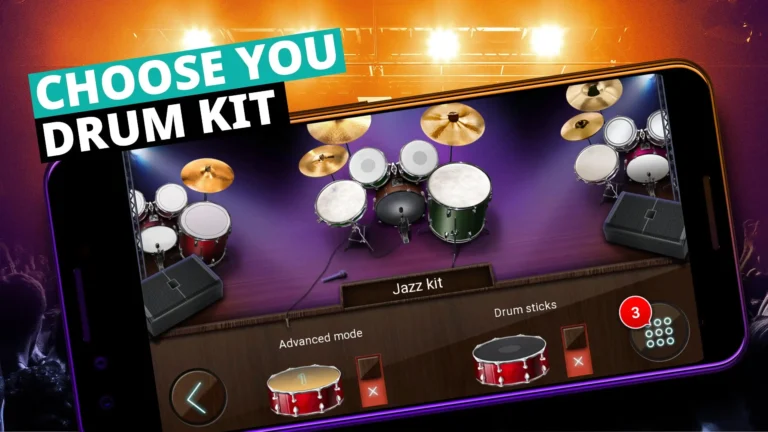 Drum Kit Music Games Simulator MOD APK 4