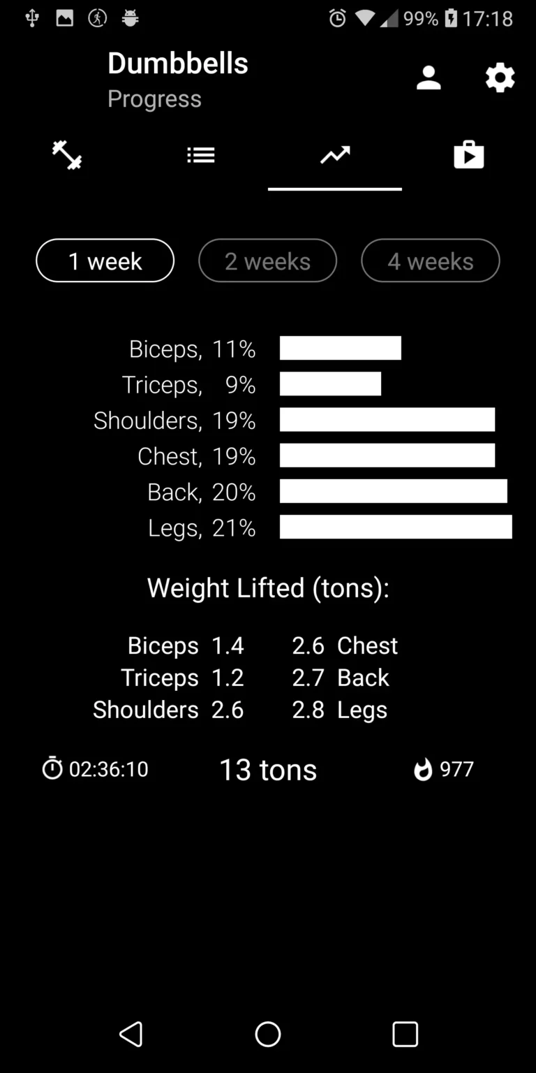 Dumbbell Home Workout MOD APK 3