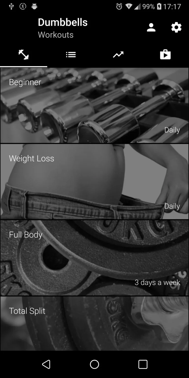 Dumbbell Home Workout MOD APK 4