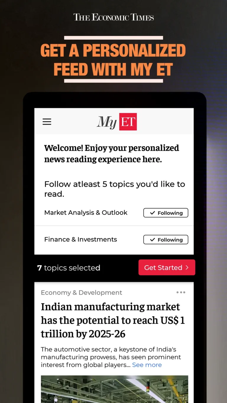 Economic Times MOD APK 4
