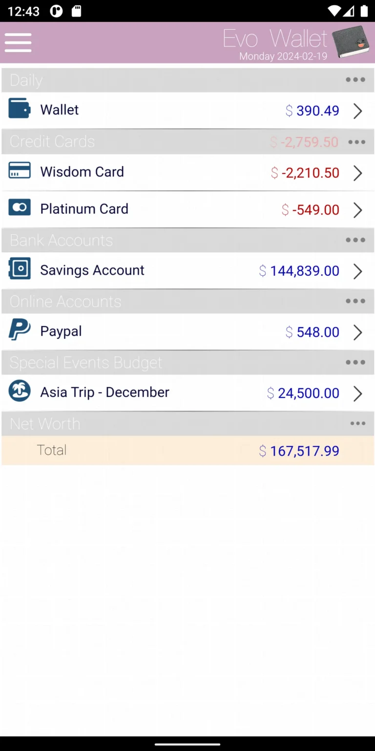 EvoWallet Premium MOD APK 4