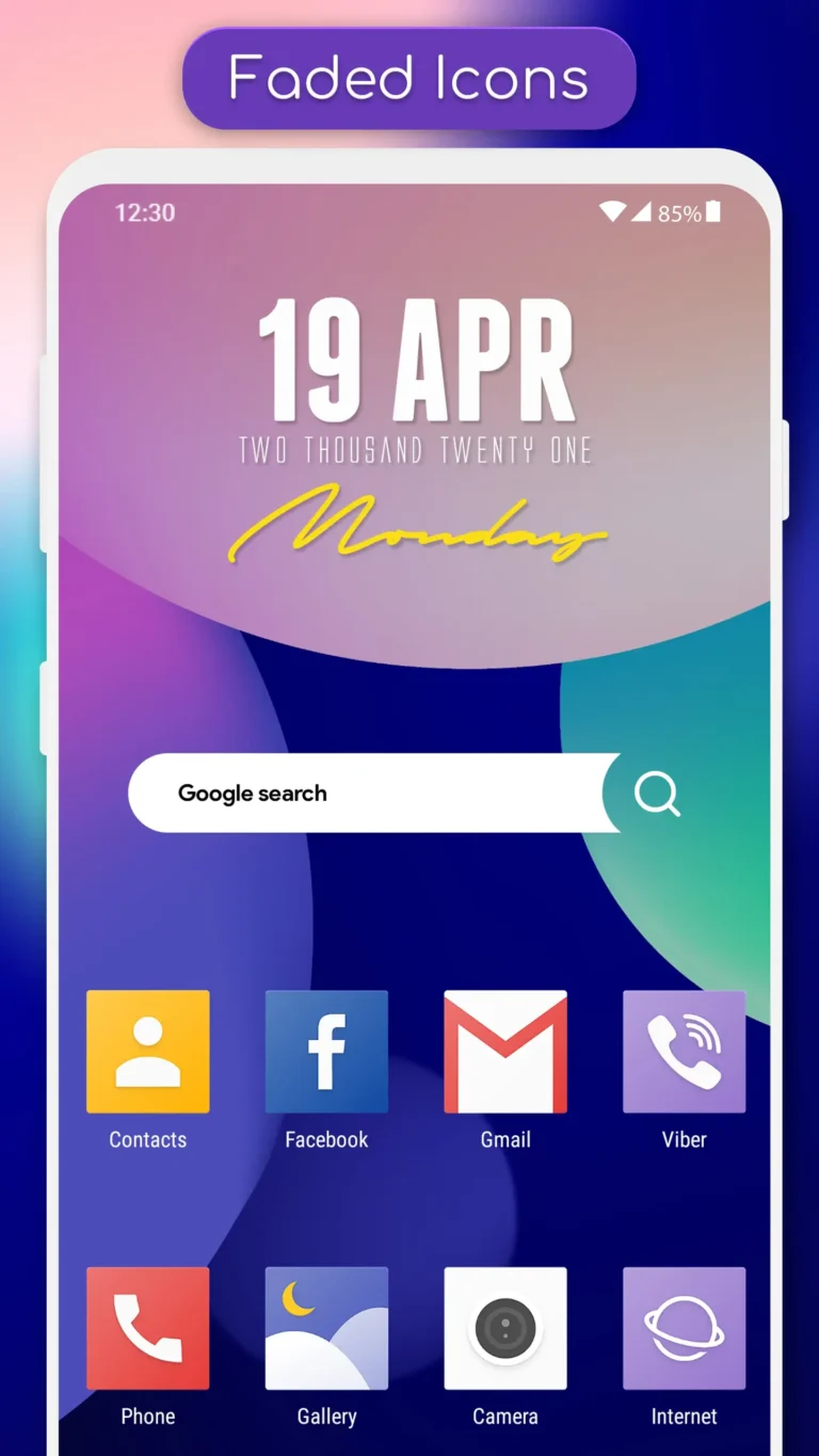 Faded Icon Pack MOD APK 1