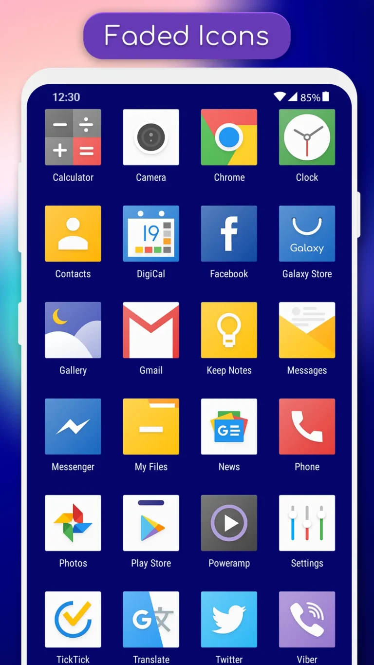 Faded Icon Pack MOD APK 2