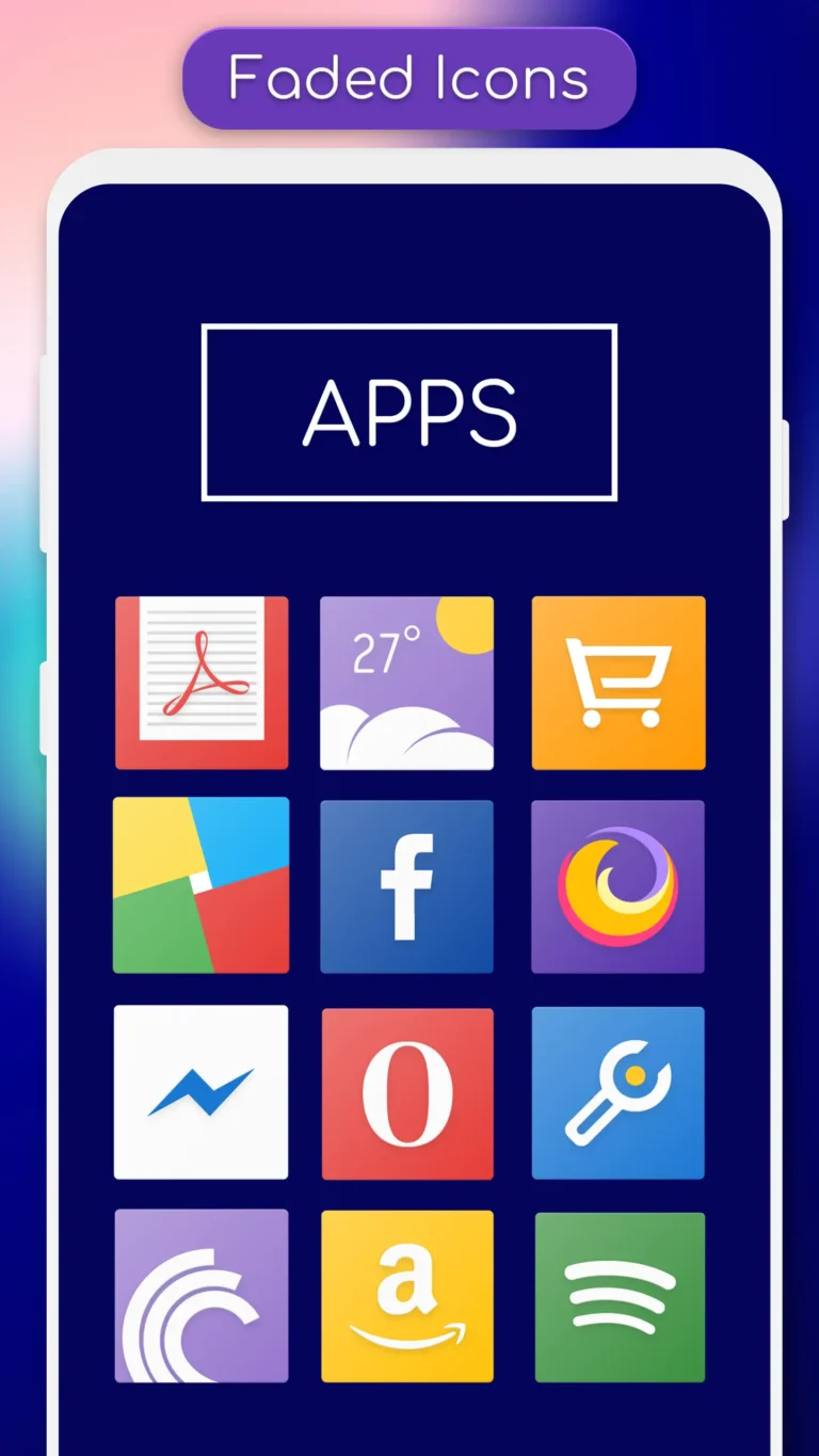 Faded Icon Pack MOD APK 4