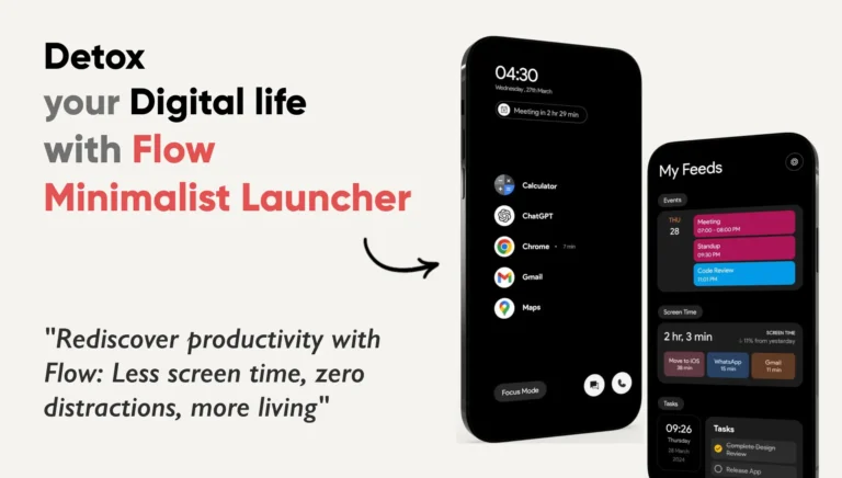 Flow Minimalist Launcher MOD APK 1