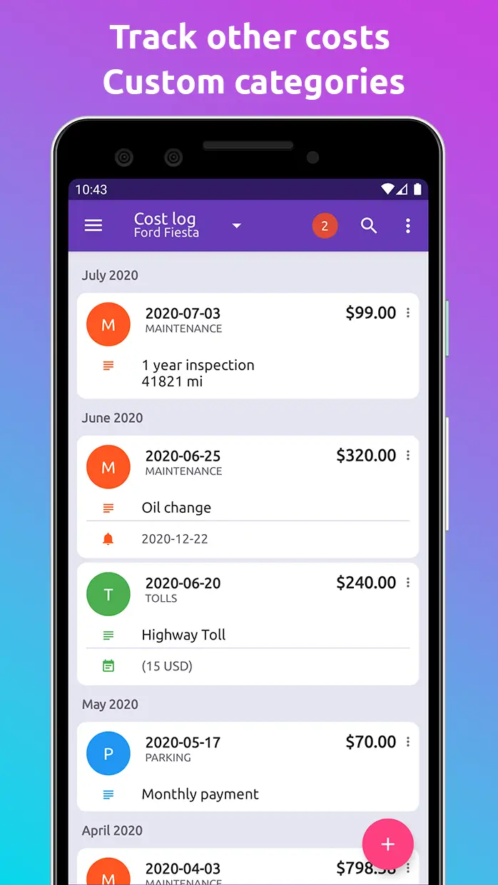Fuelio Fuel Log & Costs MOD APK 3