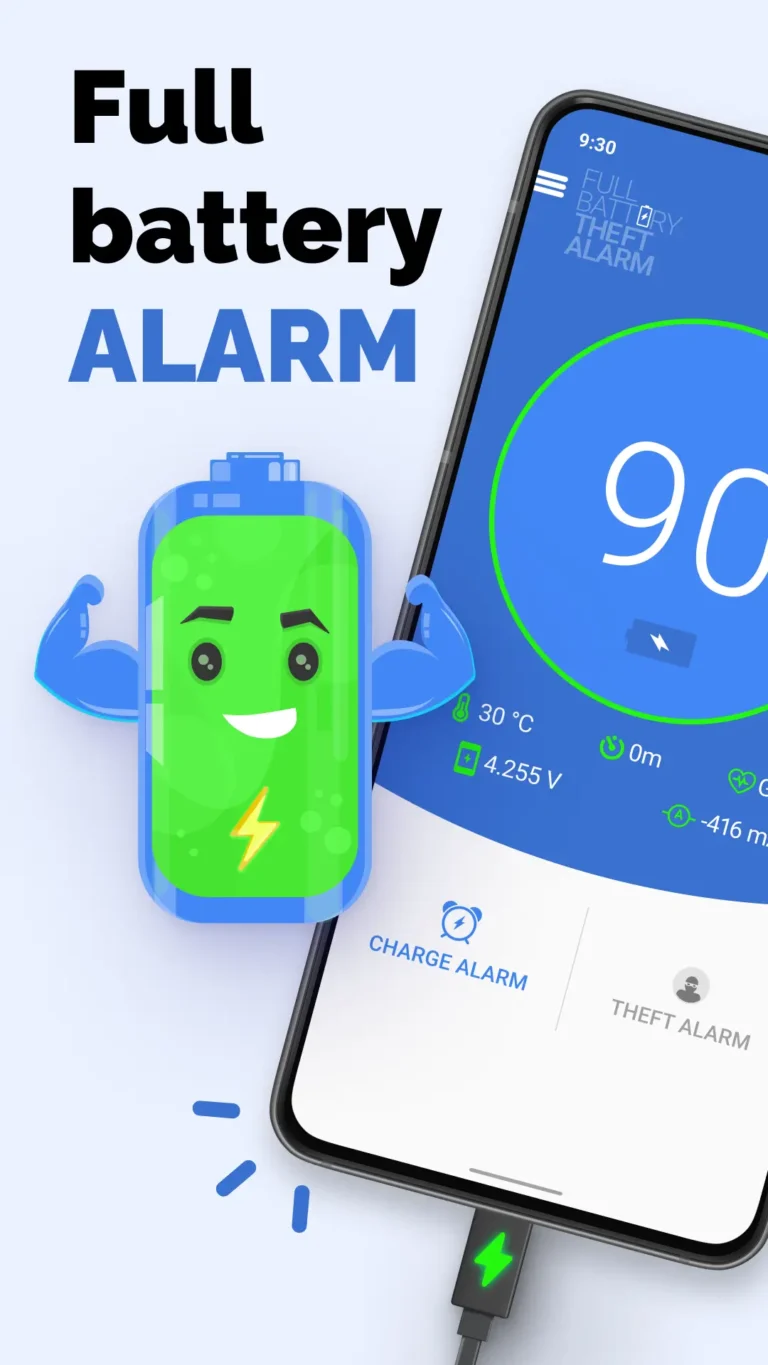Full Battery Theft Alarm MOD APK 1