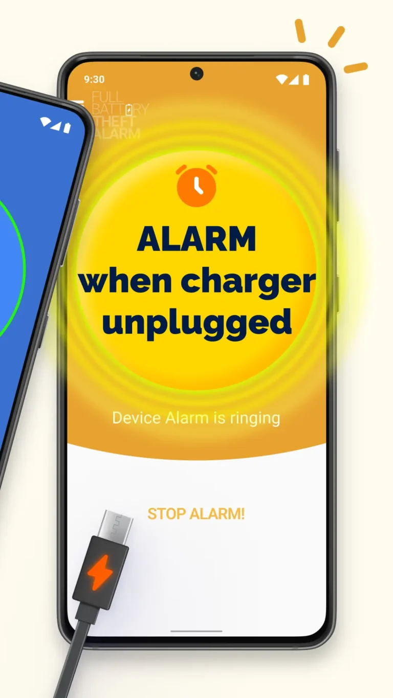Full Battery Theft Alarm MOD APK 2