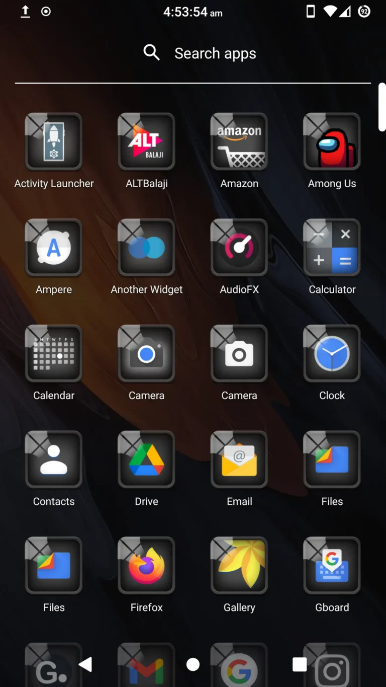 Glassy Icon Pack MOD APK 3