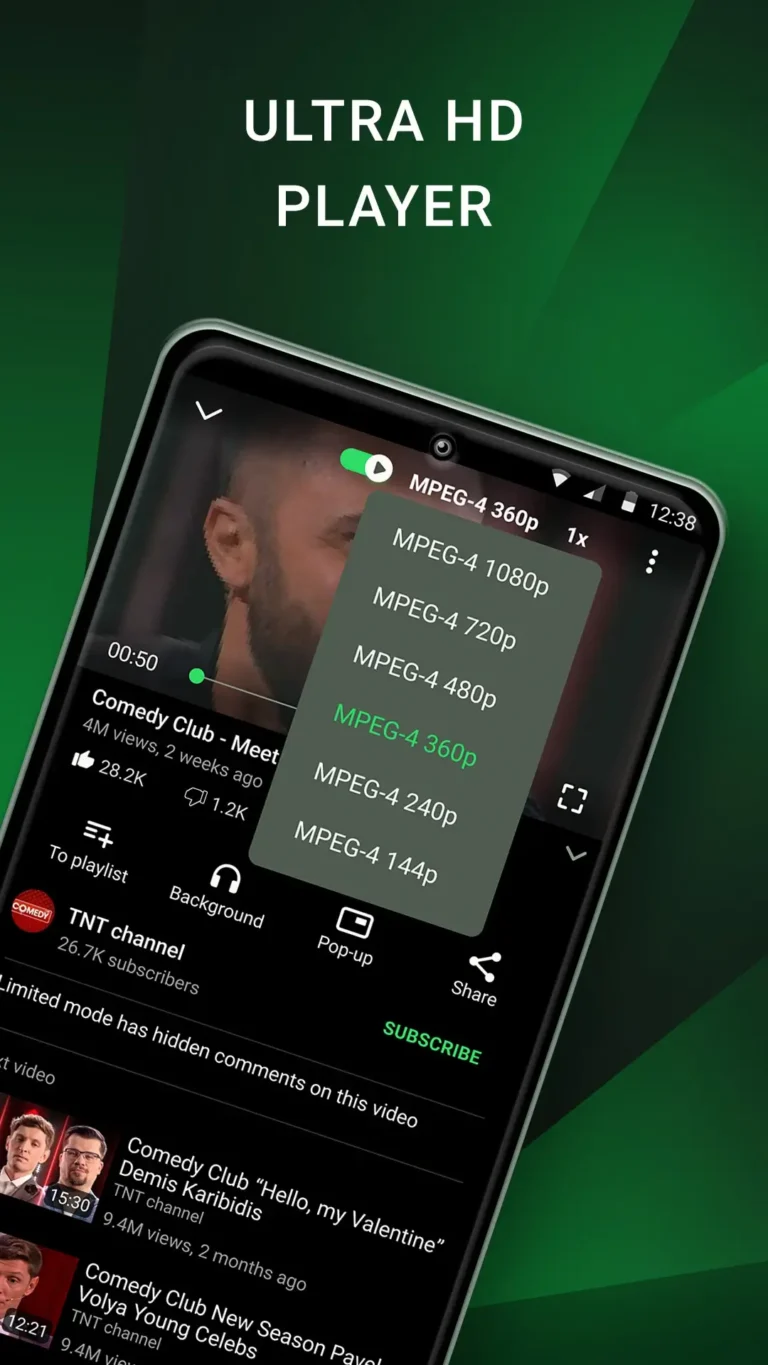 GreenTuber MOD APK 3