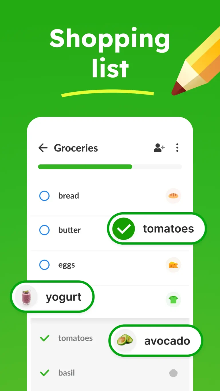 Grocery Shopping List Listonic MOD APK 2