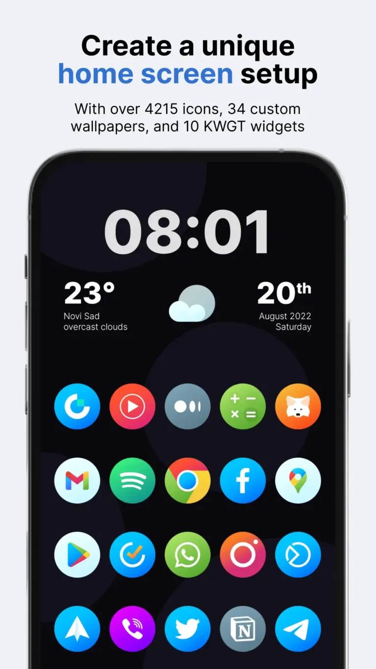 Hera Icon Pack Circle Icons MOD APK 1