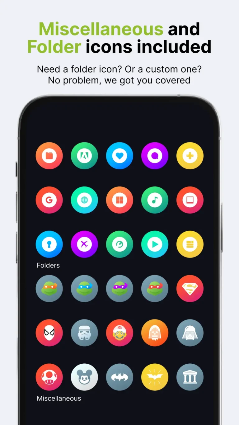 Hera Icon Pack Circle Icons MOD APK 5
