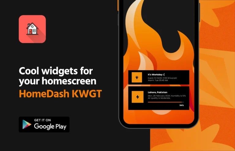 HomeDash KWGT MOD APK 2