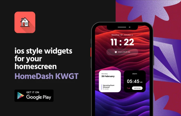 HomeDash KWGT MOD APK 3