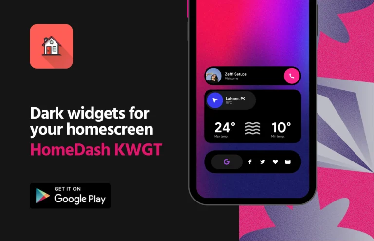 HomeDash KWGT MOD APK 4