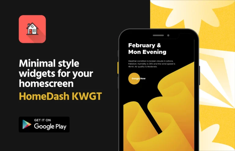 HomeDash KWGT MOD APK 5