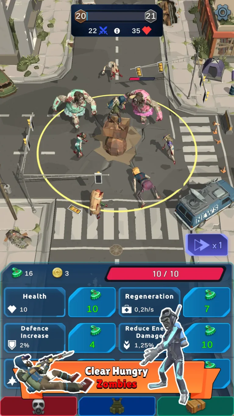 Idle Survivor Tower Defense MOD APK 3