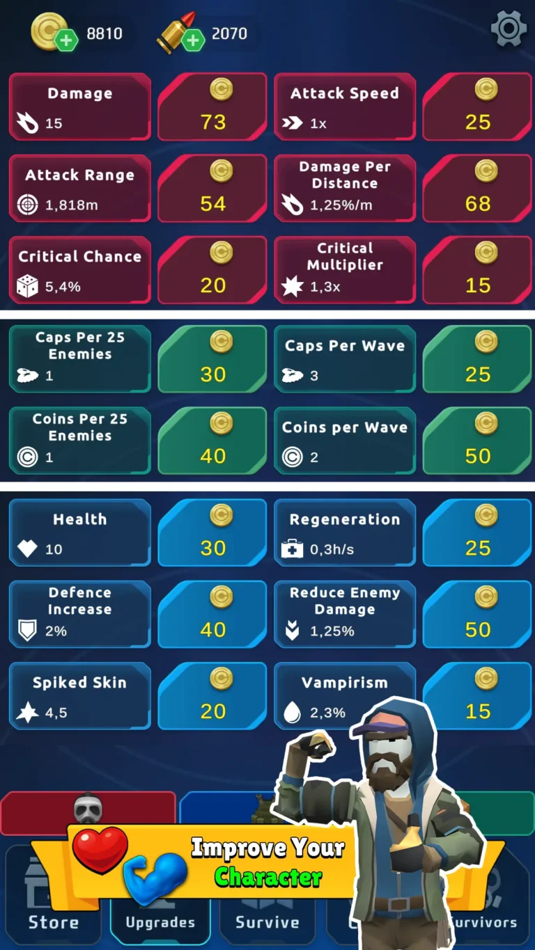 Idle Survivor Tower Defense MOD APK 4